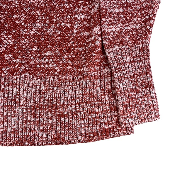 NWT Universal Thread Goods XXL Woman’s Knit Sweater Burnt Orange White Target - Picture 8 of 15